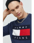 Tommy Jeans Памучен пуловер - Pepit.bg