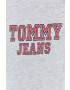 Tommy Jeans Памучен спортен панталон в черно с изчистен дизайн - Pepit.bg