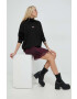 Tommy Jeans Памучен Суичър в черно с апликация - Pepit.bg