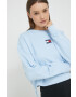 Tommy Jeans Памучен суичър с апликация - Pepit.bg