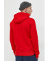Tommy Jeans Памучен суичър в червено с принт - Pepit.bg