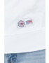 Tommy Jeans Памучен суичър в бяло с качулка с принт - Pepit.bg