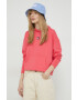 Tommy Jeans Памучен суичър в тъмносиньо с принт - Pepit.bg