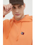 Tommy Jeans Памучен суичър в зелено - Pepit.bg