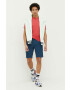 Tommy Jeans Памучен суичър в зелено с апликация - Pepit.bg