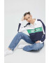 Tommy Jeans Памучен суичър в тъмносиньо с десен - Pepit.bg