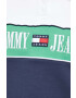Tommy Jeans Памучен суичър в тъмносиньо с десен - Pepit.bg