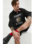 Tommy Jeans Памучен суичър в черно с апликация - Pepit.bg