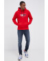 Tommy Jeans Памучен суичър мъжки в черно с принт - Pepit.bg