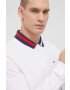 Tommy Jeans Памучна блуза с дълги ръкави - Pepit.bg