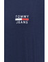 Tommy Jeans Памучна блуза с дълги ръкави - Pepit.bg