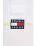 Tommy Jeans Памучна блуза с дълги ръкави в розово - Pepit.bg