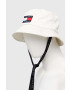 Tommy Jeans Памучна капела в бяло от памук - Pepit.bg
