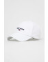 Tommy Jeans Памучна шапка в бяло с апликация - Pepit.bg