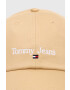 Tommy Jeans Памучна шапка с козирка - Pepit.bg