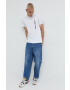 Tommy Jeans Памучна тениска в черно с принт - Pepit.bg