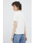 Tommy Jeans Памучна тениска в бежово - Pepit.bg