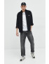 Tommy Jeans Памучна тениска в бяло с апликация - Pepit.bg