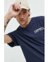 Tommy Jeans Памучна тениска в зелено - Pepit.bg