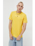 Tommy Jeans Памучна тениска в синьо - Pepit.bg