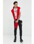 Tommy Jeans Памучна тениска в бяло с принт - Pepit.bg