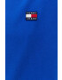 Tommy Jeans Памучна тениска в синьо с апликация - Pepit.bg