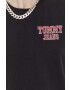 Tommy Jeans Памучна тениска в черно - Pepit.bg