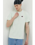 Tommy Jeans Памучна тениска в зелено с апликация - Pepit.bg