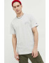 Tommy Jeans Памучна тениска в сиво меланж на - Pepit.bg