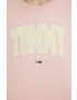 Tommy Jeans Памучна тениска - Pepit.bg