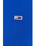 Tommy Jeans Памучна тениска с яка - Pepit.bg