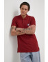 Tommy Jeans Памучна тениска с яка - Pepit.bg