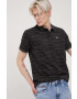 Tommy Jeans Памучна тениска с яка - Pepit.bg