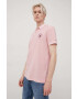Tommy Jeans Памучна тениска с яка - Pepit.bg