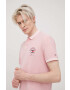 Tommy Jeans Памучна тениска с яка - Pepit.bg
