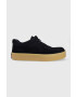 Tommy Jeans Половинки обувки от велур Mens Suede Shoe - Pepit.bg