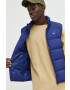 Tommy Jeans Пухен елек мъжки в синьо - Pepit.bg