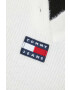 Tommy Jeans Пуловер с вълна дамски в бяло - Pepit.bg