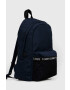 Tommy Jeans Раница в тъмносиньо голям размер с принт - Pepit.bg