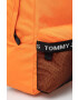 Tommy Jeans Раница в оранжево голям размер с принт - Pepit.bg