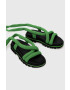 Tommy Jeans Сандали CHUNKY SANDAL в зелено с платформа EN0EN02073 - Pepit.bg