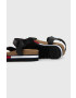 Tommy Jeans Сандали FLAG OUTSOLE SANDAL в черно с платформа EN0EN02122 - Pepit.bg