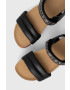 Tommy Jeans Сандали FLAG OUTSOLE SANDAL в черно с платформа EN0EN02122 - Pepit.bg