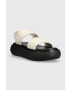 Tommy Jeans Сандали VOLUME SANDAL STRIPE в бежово с платформа EN0EN02077 - Pepit.bg