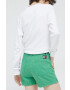 Tommy Jeans Суичър в бяло с апликация - Pepit.bg