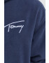 Tommy Jeans Суичър в тъмносиньо с апликация - Pepit.bg