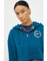 Tommy Jeans Суичър в тюркоазено с апликация - Pepit.bg