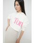 Tommy Jeans Суичър в бежово с принт - Pepit.bg