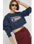 Tommy Jeans Суичър в тъмносиньо с апликация - Pepit.bg