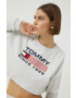 Tommy Jeans Суичър в черно с апликация - Pepit.bg